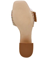 Steve Madden Women's Seacrest Buckled Block-Heel Mule Sandals