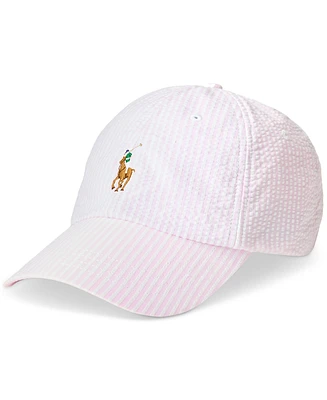 Polo Ralph Lauren Men's Seersucker Ball Cap