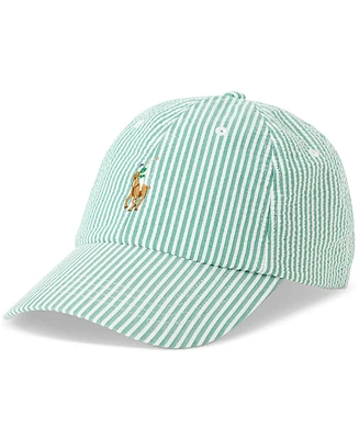 Polo Ralph Lauren Men's Seersucker Ball Cap