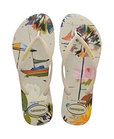 Havaianas Women's Slim Summer Slip On Sandals