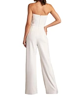 Tadashi Shoji Lucas Twist-Front Jumpsuit