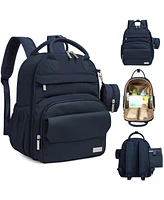 KeaBabies Play Diaper Bag Backpack Comes with Portable Changing Pad, Baby Bag for Mom, Baby Travel Essential