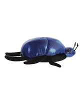 Aurora Small Saqqara Scarab Beetle Mini Flopsie Adorable Plush Toy Blue 8"