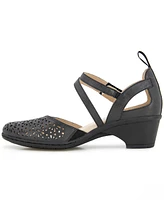Jbu Women's Bethany Mary Jane Heel Shoe