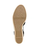 LifeStride Women's Kennedy Closed Almond Toe Wedge Espadrilles