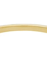 Fossil Sadie All My Love Gold-Tone Stainless Steel Heart Bangle Bracelet