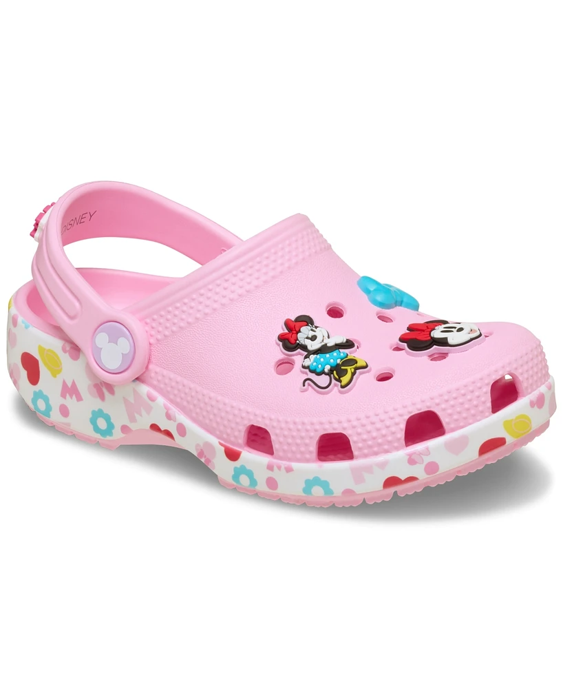 Crocs x Disney Toddler Girls Minnie and Friends Classic Clogs from Finish Line