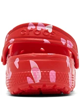 Crocs Little Girls Classic Valentine's Day Clogs from Finish Line