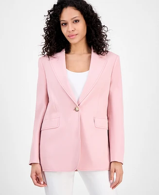 Boss Orange Women's One-Button Split-Cuff Blazer