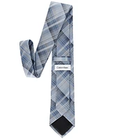 Calvin Klein Men's Ombre Plaid Tie