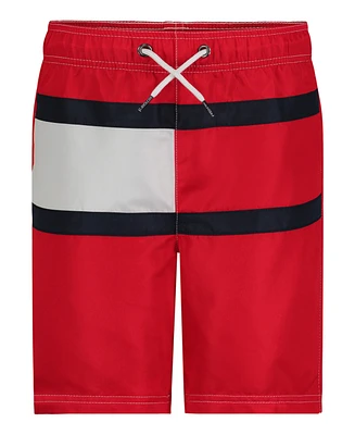 Tommy Hilfiger Big Boys Flag Swim Trunk