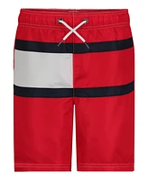 Tommy Hilfiger Big Boys Flag Swim Trunk