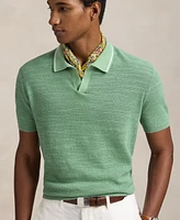 Polo Ralph Lauren Men's Textured Cotton-Linen Sweater