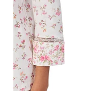 Lauren Ralph Women's 3/4-Sleeve Ankle-Pant Pajama Set