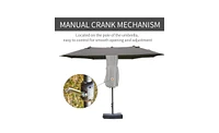 Outdoor Beach Umbrella – Uv-Resistant Shade for Beach, Picnic, or Relaxation