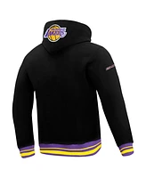 Pro Standard Men's Black Los Angeles Lakers Area Code Pullover Hoodie