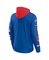 Fanatics Men's Royal Buffalo Bills Big Tall Patched Out Pullover Hoodie