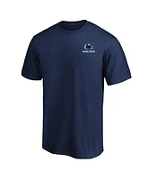 Fanatics Men's Navy Penn State Nittany Lions Big Tall 2-Hit T-Shirt