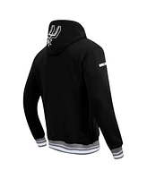 Pro Standard Men's Black San Antonio Spurs Area Code Pullover Hoodie