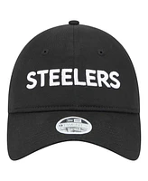 New Era Women's Black Pittsburgh Steelers Cece 9TWENTY Adjustable Hat