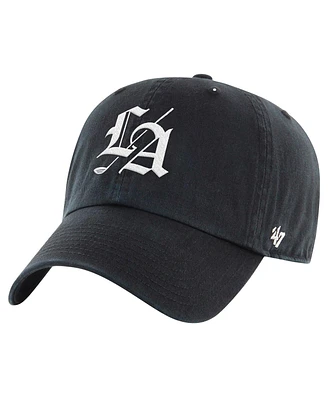 '47 Brand Men's Black Tgl Los Angeles Golf Club Clean Up Adjustable Hat