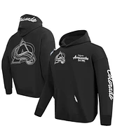 Pro Standard Men's Black Colorado Avalanche Paint the City Pullover Hoodie