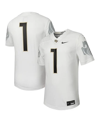 Nike Men's 1 White Ucf Knights Untouchable Replica Football Jersey