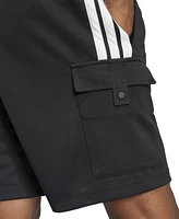 adidas Men's Three-Stripes Tiro 9" Cargo Shorts