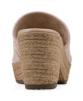 Cliffs by White Mountain Women's Biancia Wedge Slip-On Sandals