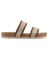Cliffs by White Mountain Women's Tropical Slide Slip-On Sandals