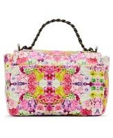 Betsey Johnson Butterfly Puffed Flap Small Crossbody Bag