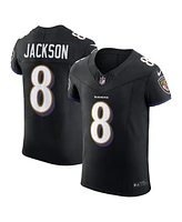 Nike Men's Lamar Jackson Black Baltimore Ravens Alternate Vapor F.u.s.e. Elite Jersey