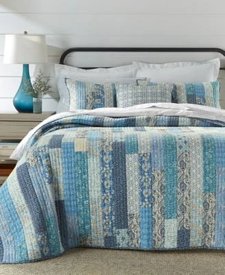Charter Club Indigo Stripe Artisan Quilt Sets Exclusively At Macys