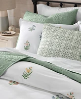 Charter Club Bouquet Embroidery 3-Pc. Comforter Set, King, Exclusively at Macy's