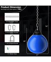 21 Inch Water Punching Bag with Adjustable Metal Chain
