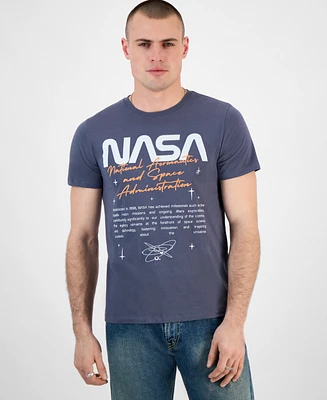 Tai Apparel Men's Nasa Regular-Fit Graphic T-Shirt