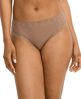 Jockey Women's High-Cut Lace Trimmed Brief Underwear 4611