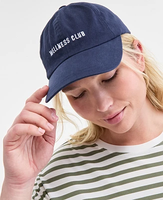 On 34th Women's Embroidered Cotton Baseball Cap, Exclusively at Macy's