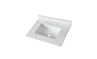 Vanity Top for Stylish Bathroom Countertop with Sink and Storage Space