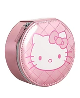 Hello Kitty Round Zip Around Jewelry Travel Storage