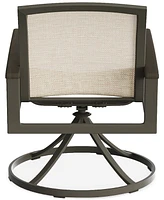 Bartow Outdoor Dining Swivel Chair