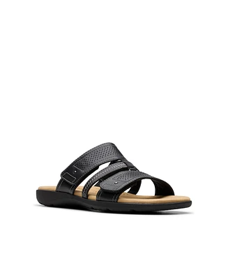 Clarks Collection Women's Elizabelle Ave Slip-On Flat Sandals