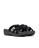 Clarks Cloudsteppers Women's Breeze Rae Cam Slip-On Flat Sandals