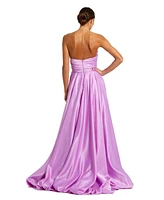 Mac Duggal Women's Strapless Ruched Gown