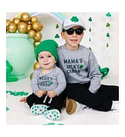 Sweet Wink Baby Boys Mama's Lucky Charm St. Patrick's Day Long Sleeve Bodysuit