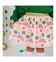 Sweet Wink Baby Girls Lucky Doodle St. Patrick's Day Tutu Skirt