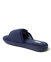 Dearfoams Men's Collin Terry Adjustable Shower Slide House Slipper