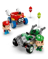 Lego Super Mario Kart Baby Mario vs. Baby Luigi Building Toy 72034, 321 Pieces