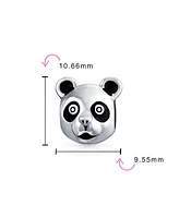 Bling Jewelry Two Tone Koala Panda Charm Bead for Tween Sterling Silver Fits European Bracelet