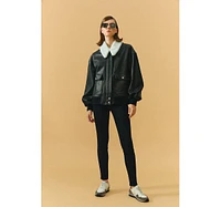 Coney Island Whitefish High Rise Wide Jeans